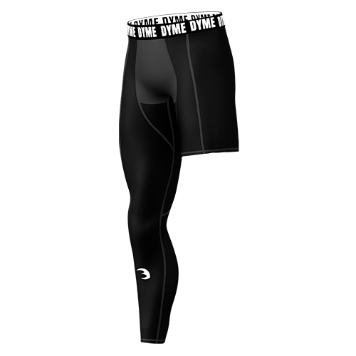 One leg sleeve tights kids