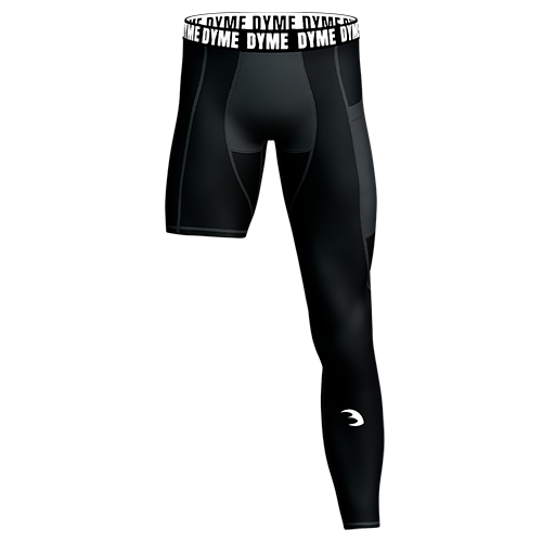 One leg sleeve tights kids