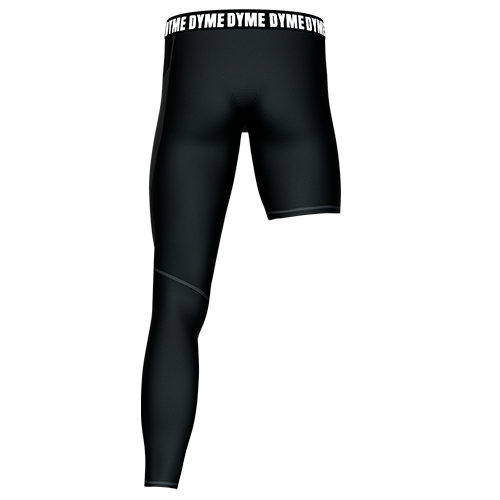 One leg sleeve tights kids