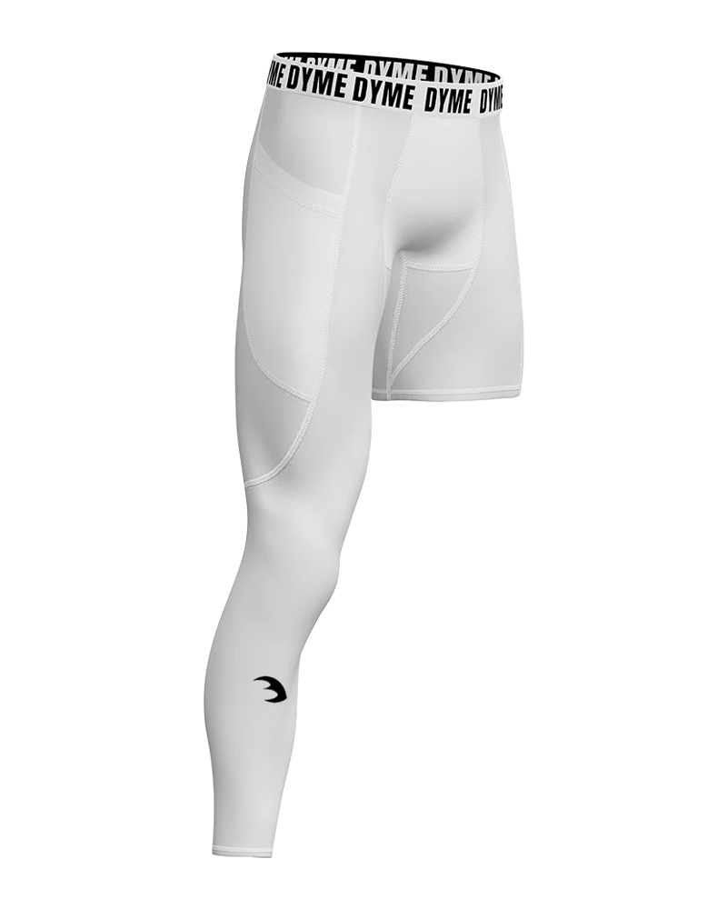 One Leg Sleeve Tights Men