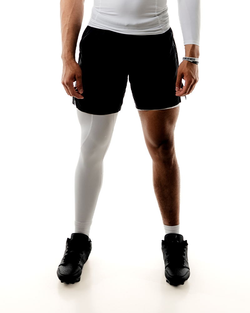 One Leg Sleeve Tights Men