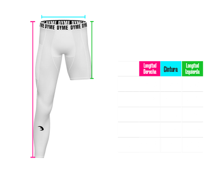 One leg sleeve tights men
