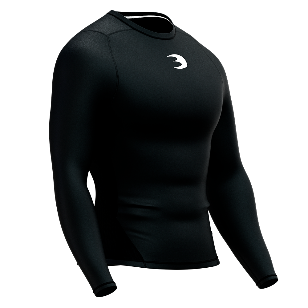 Long sleeve compression shirt men