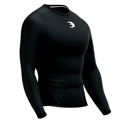 Long sleeve compression shirt men