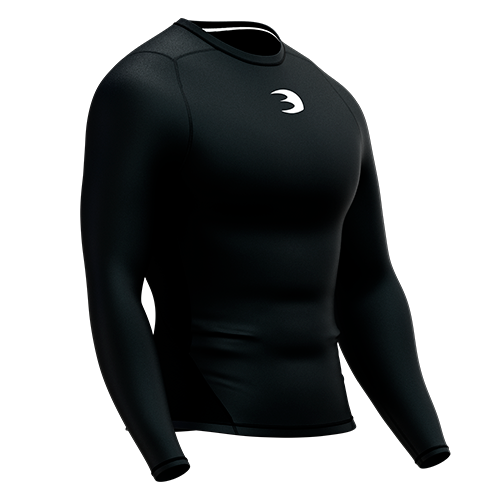 Long sleeve compression shirt kids