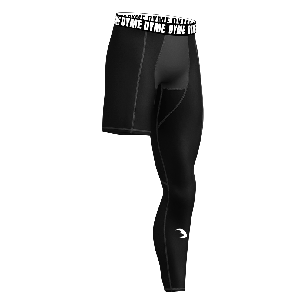 One leg sleeve tights men