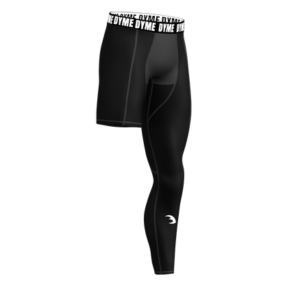 One leg sleeve tights men