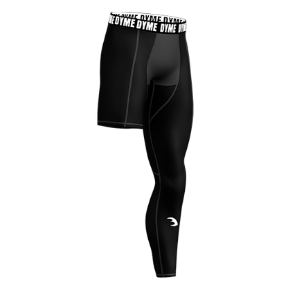 One leg sleeve tights kids