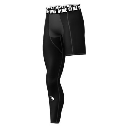 One leg sleeve tights men