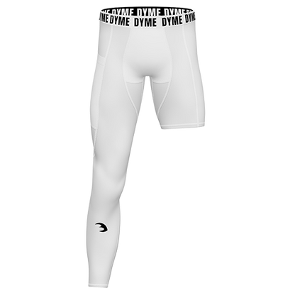 One leg sleeve tights kids