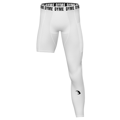 One leg sleeve tights kids