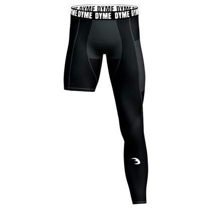 One leg sleeve tights kids