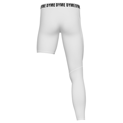 One leg sleeve tights kids