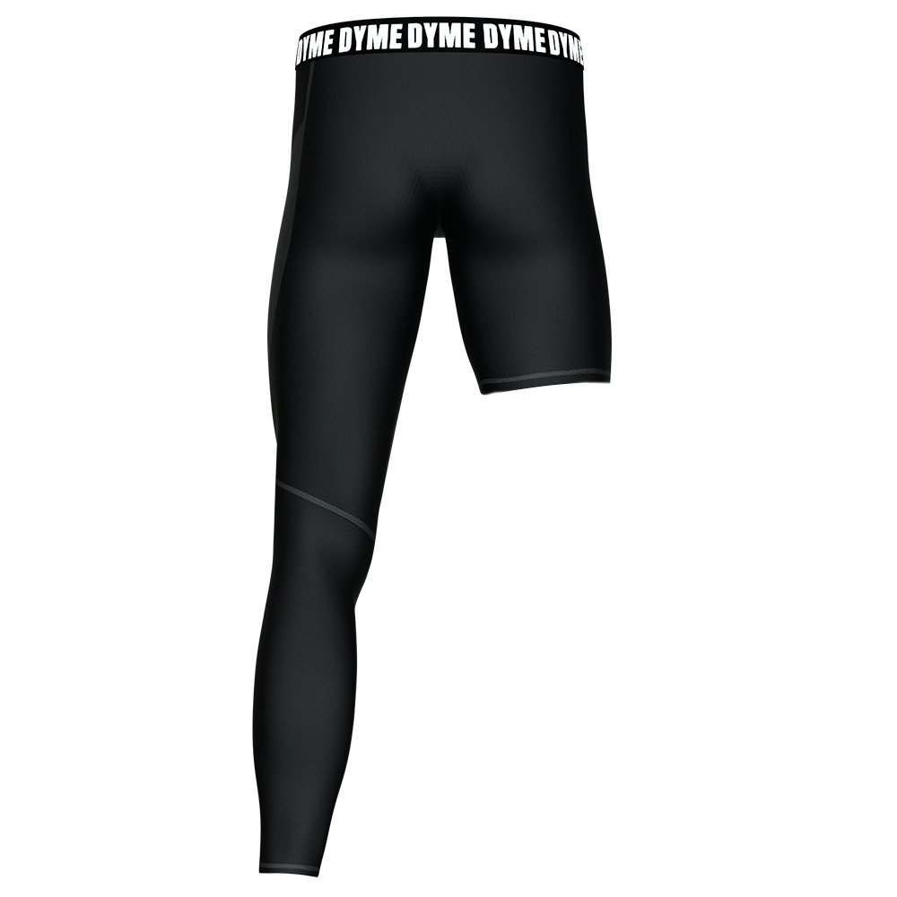 One leg sleeve tights men